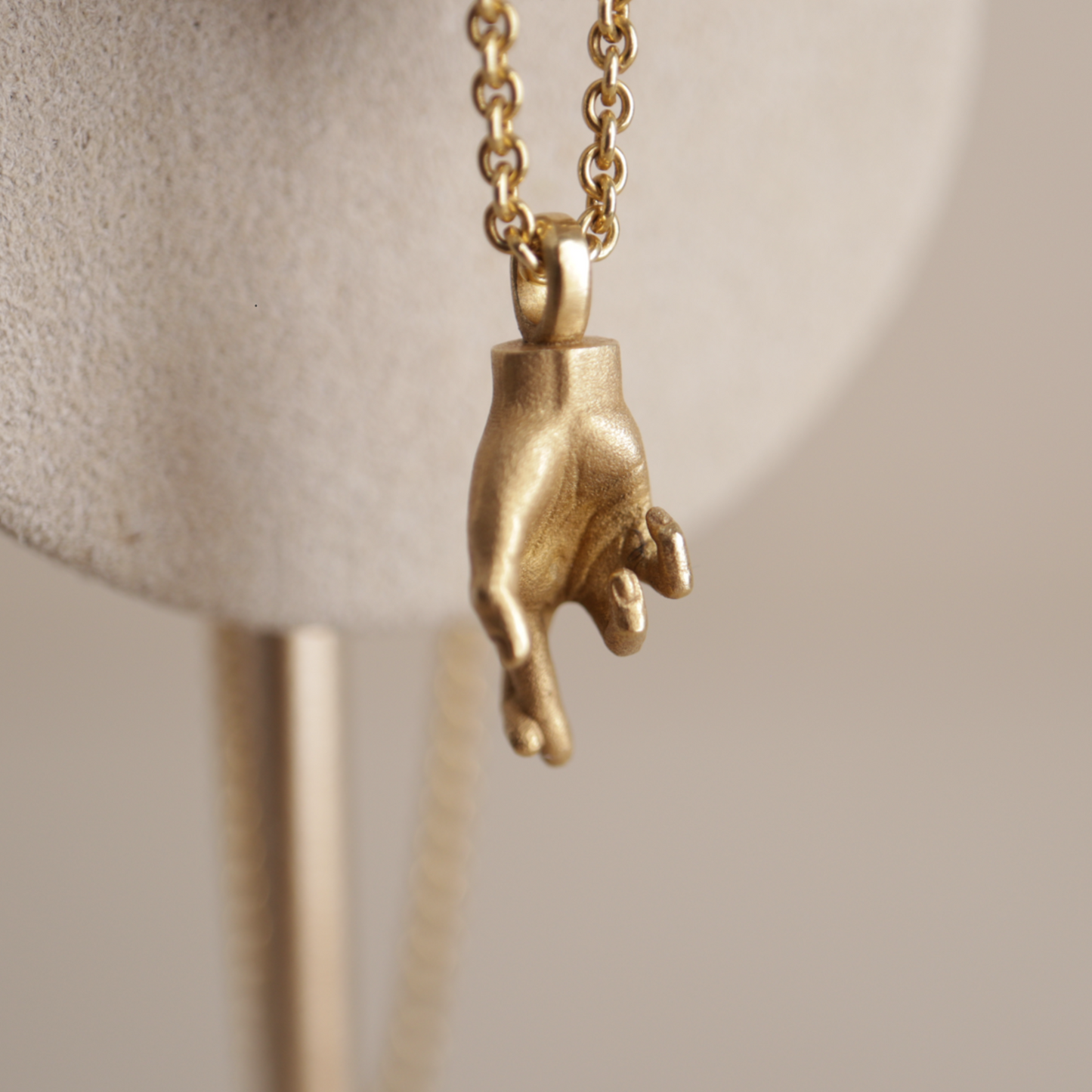 Small Fingers Crossed Pendant
