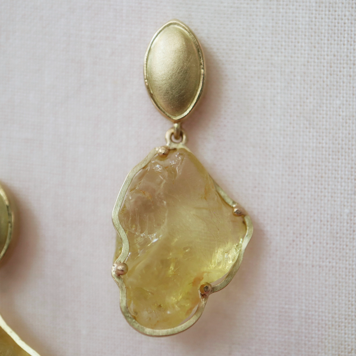 Golden Beryl Earrings