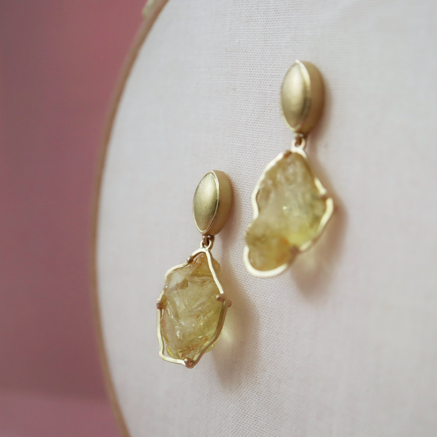Golden Beryl Earrings